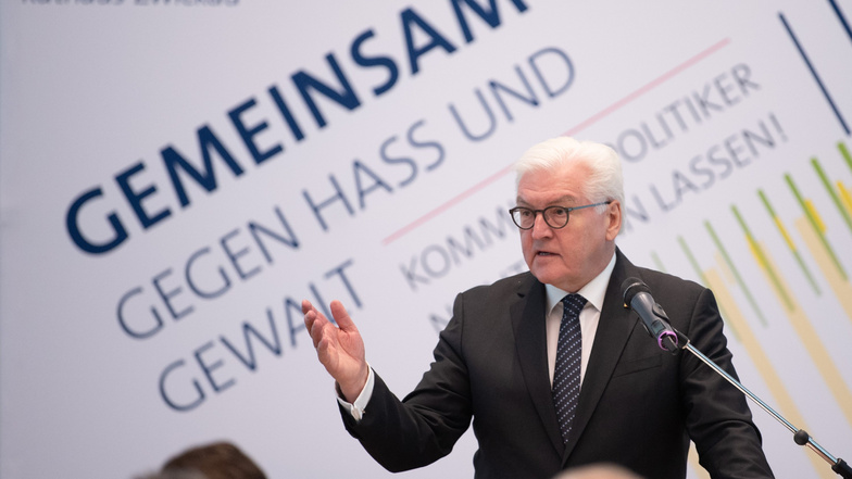Steinmeier fordert Stoppschild gegen Hass