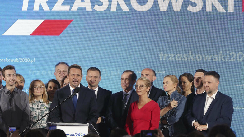 Rafal Trzaskowski vereint ein breites Oppositionsbündnis hinter sich.