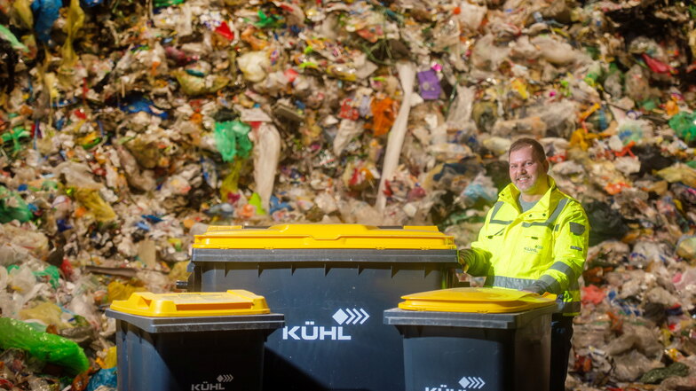SOE: Tonnenweise falscher Müll in der Gelben Tonne