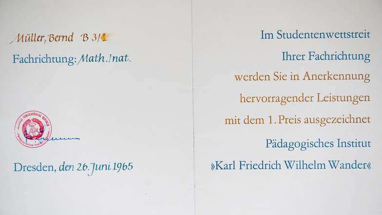 9.7.2020, Dissertation Bernd Müller-Kaller, Stolpen, © by Matthias Rietschel; 0172-3511011; Honorarfrei für Produkte von sächsische.de und Sächsischer Zeitung