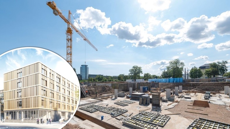 Ende eines Umzugsmarathons: BSZ-Neubau in Dresden soll 2025 öffnen