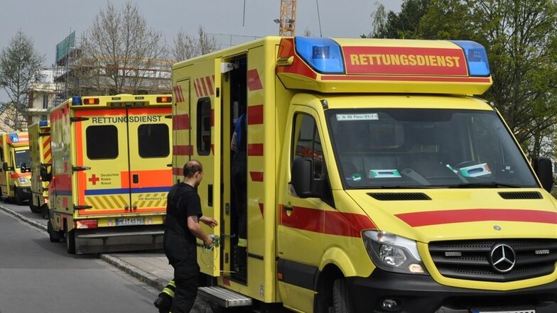 Am Sonntagvormittag mussten Rettungskräfte in Coswig anrücken.