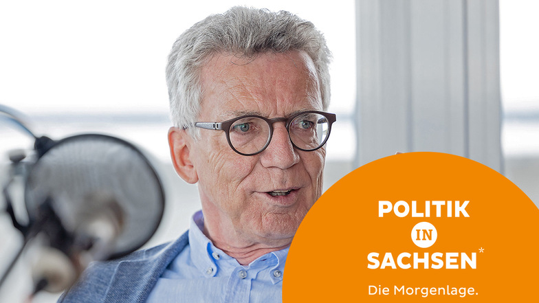 Neue Aufgabe für Ex-Bundesinnenminister Thomas de Maizière. Er soll im Dresdner Bürgermeisterstreit vermitteln.