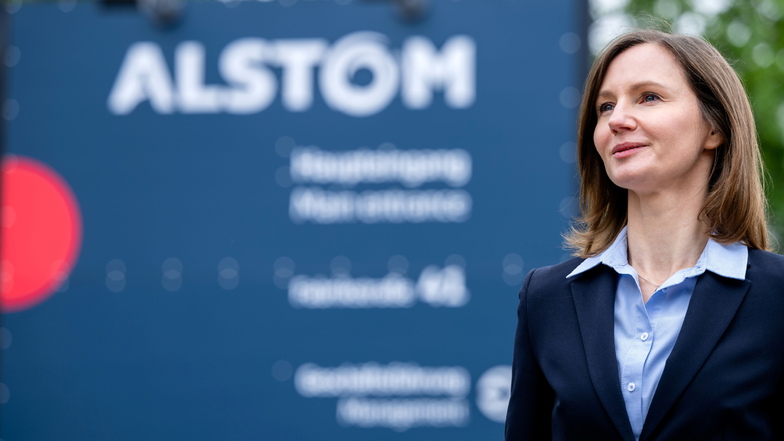 Beata Krehel leitet seit Februar 2024 das Alstom-Werk in Bautzen. Ohne ihren Großvater wäre sie vielleicht nicht im Waggonbau tätig.
