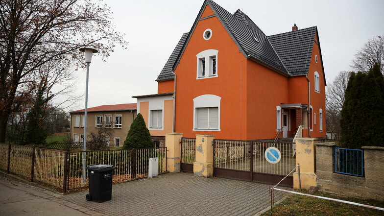 Wohnhaus mit Anbau: die Kindertagesstätte in Stauchitz.