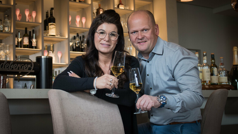 Das Gastronomen-Ehepaar Carolin und Carsten Rühle feiern 125 Jahre Luisenhof.