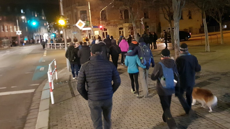 Freital: Unterstützung für Protest gegen "Spaziergänger" wächst