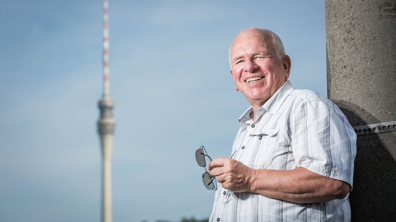 Eberhard Mittag ist der Vorsitzende des Fernsehturmvereins.