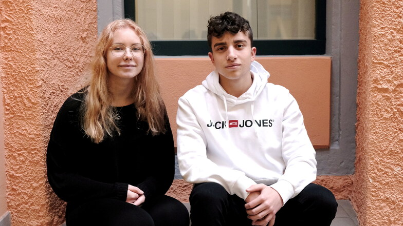 Die beiden Schüler Alexander Auerswald und Melina Lindner sind seit über zwei Jahren im Jugendstadtrat.