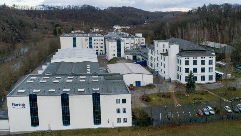 Im ehemaligen Florena-Werk in Waldheim will Beiersdorf jetzt Desinfektionsmittel herstellen.