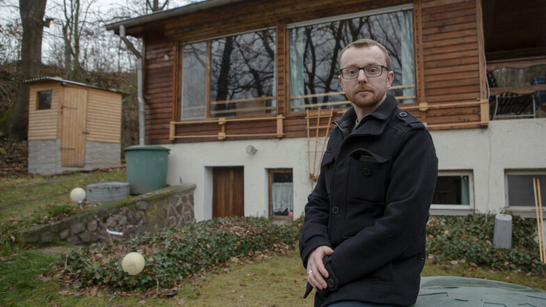 In das Wochenendhäuschen von Andreas Hilger in Rabenau wurde im Dezember eingebrochen.