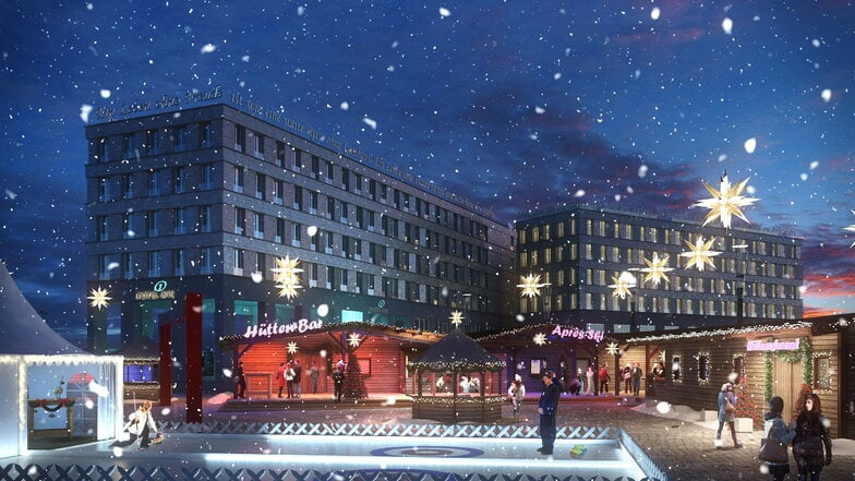 Schluss mit Hüttenzauber auf Dresdner Postplatz: Stadträte stimmen gegen Party-Weihnachtsmarkt
