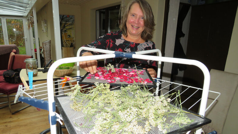 Claudia Mönch liebt Wildpflanzen und verarbeitet diese gern in der heimischen Küche.