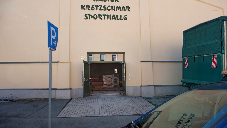 In der Sporthalle an der Albertstraße in Großenhain geht es in den Winterferien sportlich zu.