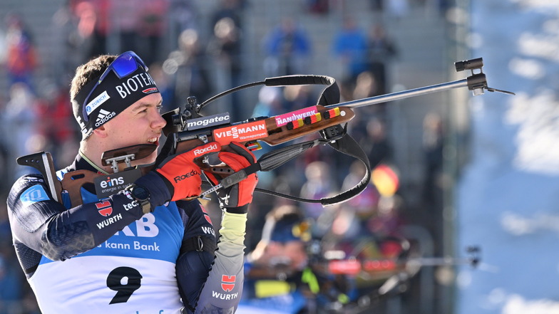 Strelow führt deutsche Staffel bei der Biathlon-WM an