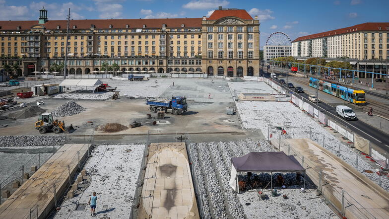 Bis vor kurzem war der Altmarkt noch Baustelle. Jetzt kann er als barrierefreier Hightech-Platz eingeweiht werden.