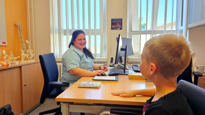 Lilit Danielyan bietet jetzt im Ärztehaus Flöha eine kinderorthopädische Sprechstunde an.