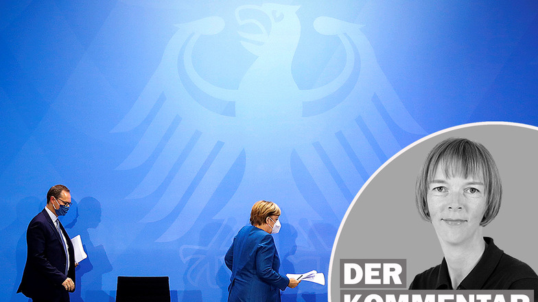 Angela Merkel selbst bezeichnete die neuen Corona-Regeln als "hart".