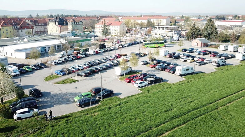 Schliebenparkplatz in Bautzen soll 2025 doppelt so viele Stellplätze bekommen