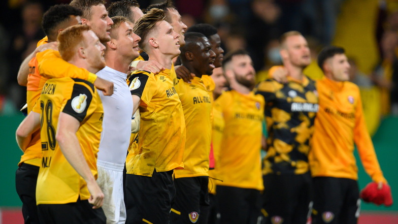 Dynamo feiert das Spektakel im Pokal - und seine Fans