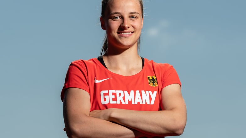 Sprinterin Chiara Schimpf vom Dresdner SC.