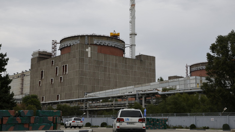 Das Kernkraftwerk Saporischschja in der Ukraine ist schon mehrfach im russischen Angriffskrieg beschossen worden.