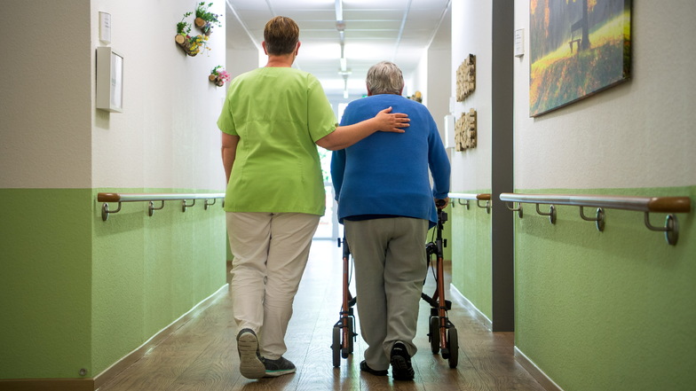 Krankenstand in der Altenpflege in Sachsen auf Rekordhoch