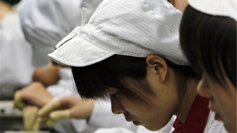 Allein beim Apple-Produzenten Foxconn in China arbeiten rund eine Million Menschen.