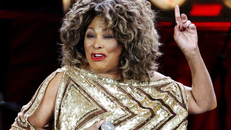  Die heute 80-jährige Tina Turner bei einem Konzert 2009 in Zürich.