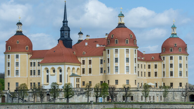 Schloss Moritzburg: Nun wird der Backturm saniert