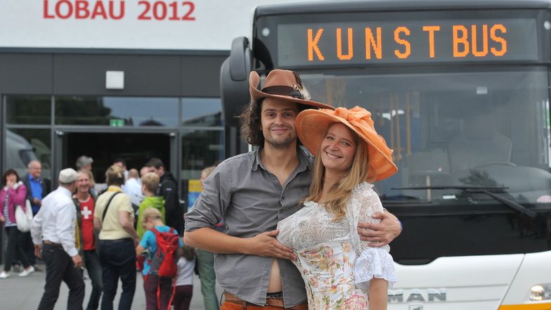 Der Kunstbus rollt am Wochenende durch Löbau-Zittau