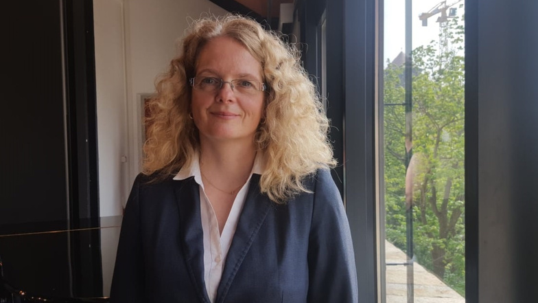 Katja Schimke leitet das Bautzener Finanzamt.