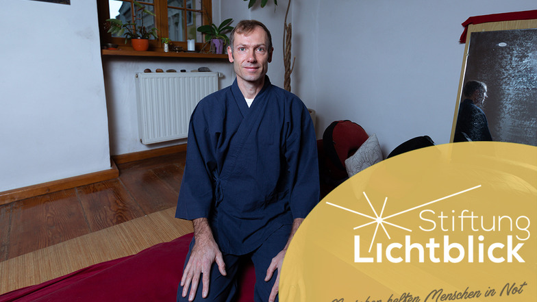 Hagen Wießner ist Shiatsu-Praktiker in Görlitz. Derzeit darf er seinen Beruf nicht ausüben.