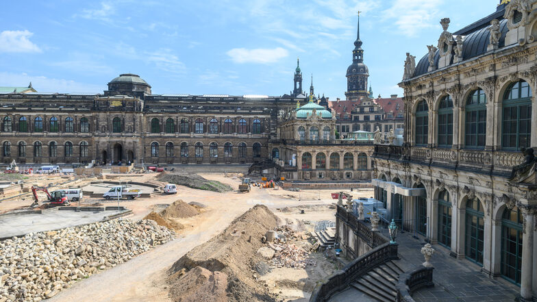 Zwinger-Sanierung in Dresden wird deutlich teurer