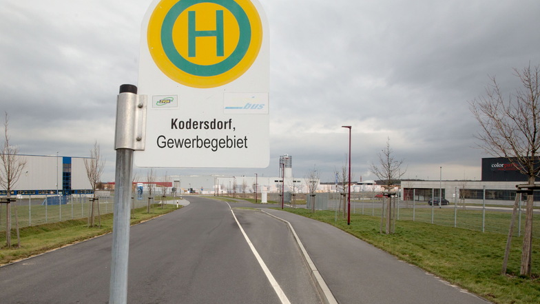Ab dem Fahrplanwechsel zum Beginn des neuen Jahres soll es im Industriegebiet Kodersdorf zwei Bushaltestellen geben.