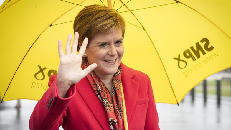 Nicola Sturgeons Scottish National Party (SNP hat bei den Wahlen in Schottland einen deutlichen Sieg eingefahren.