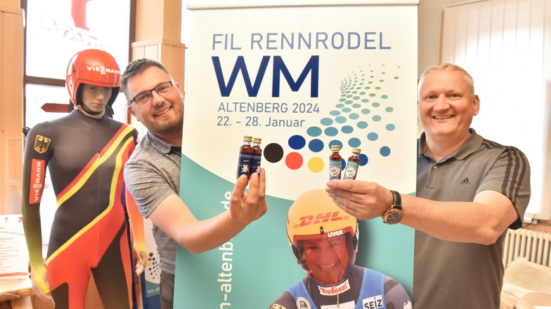 Neuer Kräuterlikör als Einstimmung auf die Rodel-WM in Altenberg