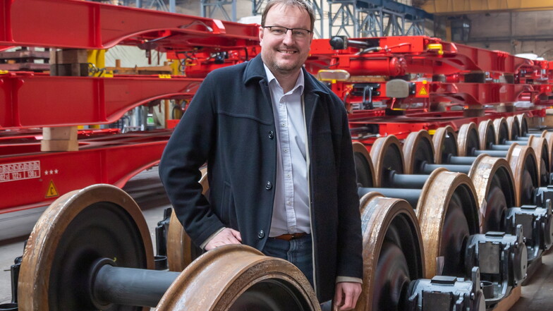 Martin Weisenpacher lenkt seit Oktober 2020 die Geschicke des Nieskyer Waggonbaus. Bis jetzt hat der Slowake das Unternehmen gut durch die Corona-Krise geführt.