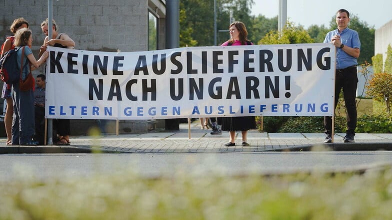 Leipzig: Proteste gegen Auslieferung von "Maja" nach Ungarn
