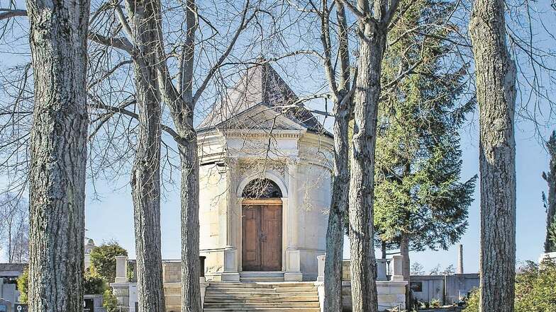 Das Ginzkey-Mausoleum auf dem Friedhof in Vratislavice soll saniert werden.