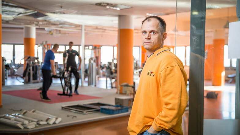 Nach 13 Jahren im Dreikaiserhof muss Thomas Kluttig sein Fitnessstudio räumen. Der Umzug ist mit einigen Hindernissen verbunden.
