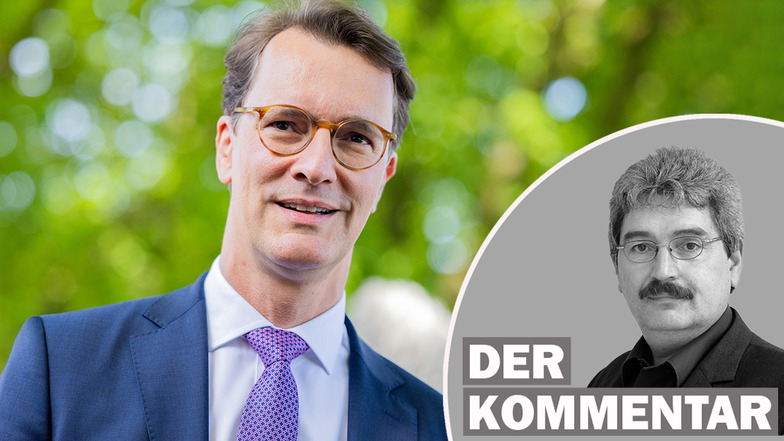 Hendrik Wüst (CDU) wird aller Voraussicht nach weiter in NRW regieren können.