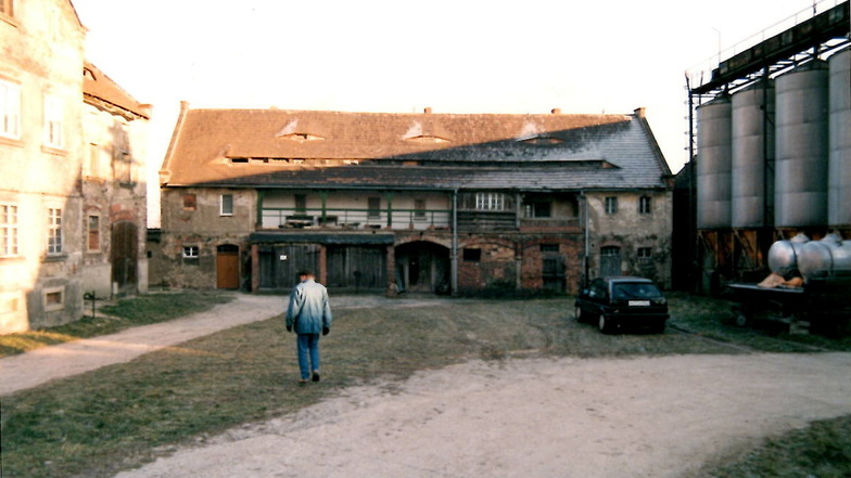 So sah der Hof Anfang der 1990er-Jahre aus.