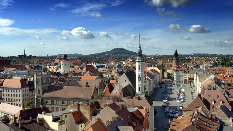 Der Blick vom Görlitzer Rathausturm zeigt die Schönheit der Stadt.