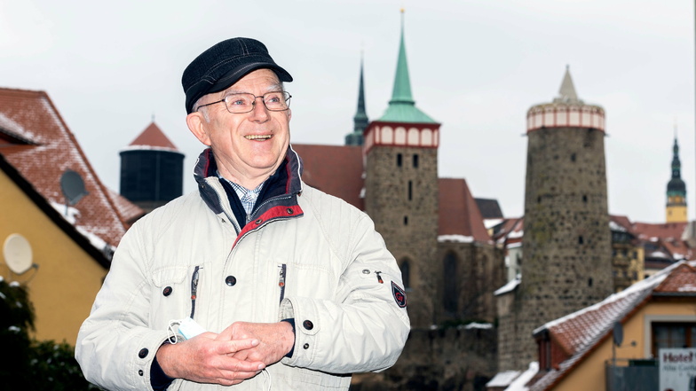 Heinz Henke ist einer der ältesten Stadtführer von Bautzen. Er weiß viel zu berichten über Pandemien in früheren Jahren.