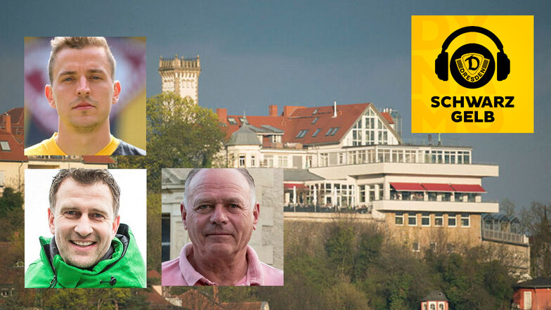 Der Schwarz-Gelb-Podcast als Livetalk - diesmal aus dem Luisenhof Dresden mit Dynamos Spielmacher Niklas Hauptmann, MDR-Moderator René Kindermann und Dynamo-Ehrenspielführer Hartmut Schade.