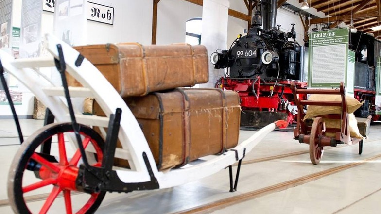 Auch diese Vierzylinder-Naßdampf-Lokomotive aus dem Jahr 1914 zählt zu den Exponaten des Museums.