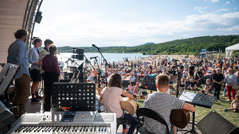 Görlitzer Musikschule feiert Sommerparty am See