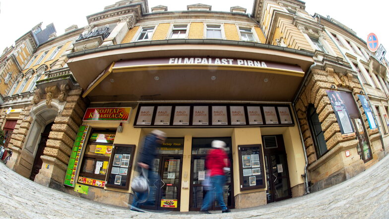 Der Filmpalast Pirna in der Gartenstraße öffnet nach der erneuten Zwangspause wieder seine Türen.