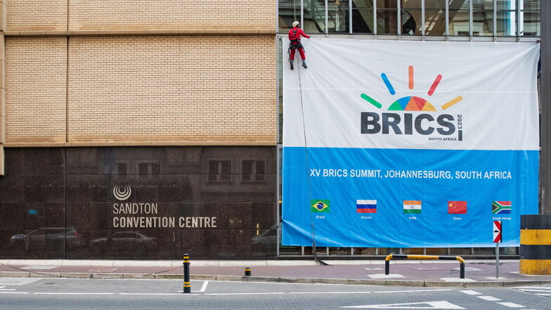 Der 15. BRICS-Gipfel findet vom 22. bis 24. August in Johannesburg, Südafrika, statt.